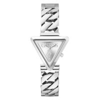 GUESS新款时百搭气质轻奢女款石英表银色表盘简约时尚多功能手表