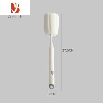 三维工匠杯刷 洗杯子器长柄无死角家用水杯清洁去茶渍海绵奶瓶刷小刷子