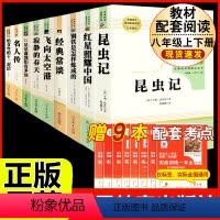 [人教版 9册]八上5本+八下4本名著 [正版]傅雷家书原著无删减完整版初中生人教版课外书读物人民教育出版社初二阅读书籍