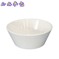 山水本色 加厚耐高温密胺碗米饭碗汤碗料碗 5寸 个