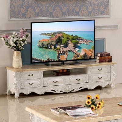 森美人电视柜 欧式客厅实木电视机柜组合 s78电视柜