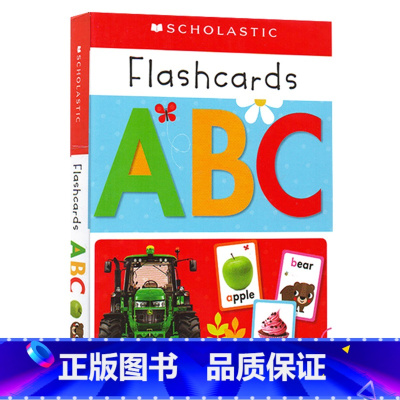 闪卡: ABC字母 [正版]英文原版 Flash Cards: Sight Words 视觉词 儿童启蒙认知卡 早教英文