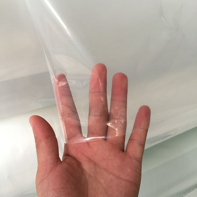 鸣固 12丝 加厚塑料布透明膜 2米*100米