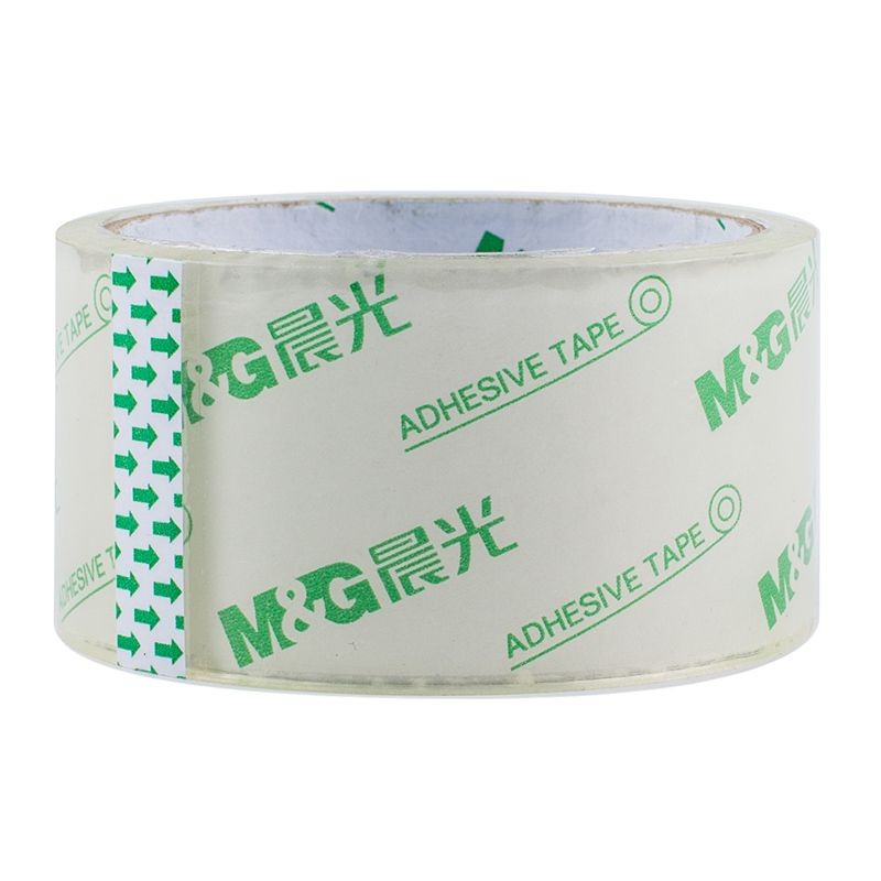 晨光(M&G)普惠高透封箱胶带 高透明封箱胶布胶条 两筒6卷装 48mm*40y AJD95794
