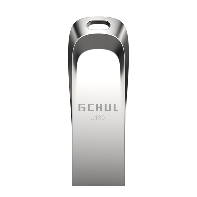 杰储(GCHUL) U130 旭日系列 64G USB3.1 防水防震高速U盘/优盘 (计价单位:个) 银色