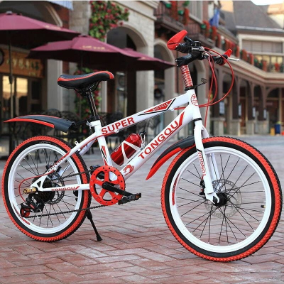 变速双碟刹自行车山地车20寸22寸24寸儿童自行车中小学生单车