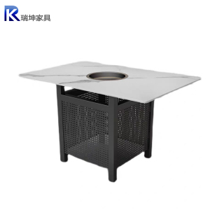 渝瑞坤 火锅桌 1200*800*750mm/个