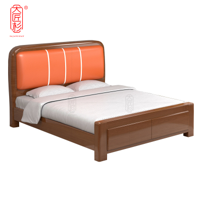 大匠杉 床实木床软包床 1800*2000mmDC388