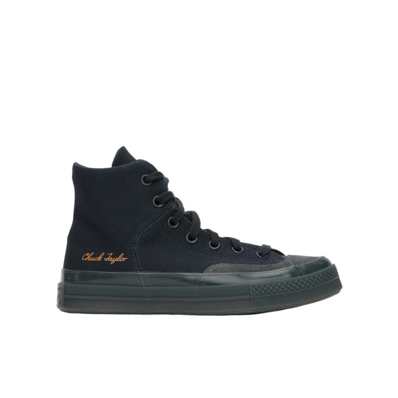 匡威(CONVERSE)高帮板鞋男鞋帆布绒面革拼接跑步鞋舒适耐穿户外休