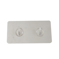 LONMATE 强力无痕双牛角钩双挂钩SL1422 一个