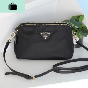 欧美时尚小方包女包简约单肩包迷你手提手机包尼龙包包轻便斜挎包NEW LAKE女士手提包