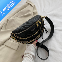 FENGHOU上新小包包女包2020秋冬新款潮时尚百搭单肩斜挎包胸包网红链条包腰包男