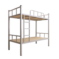 迅迈 上下铺 2000*900*1800mm双人床 铁床 双层床 铁艺家用床 员工宿舍公寓床 高低床 校用寝室钢制床