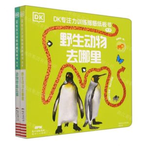 [N]DK专注力训练指感纸板书(第1辑共2册)-9787558326240