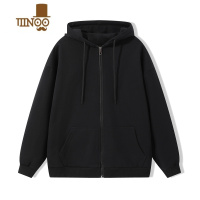YANXU卫衣男2023新款美式潮牌男生冬天连帽上衣宽松休闲开衫外套