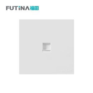 福田 开关 暗装墙壁开关面板 一位电脑 单位:个