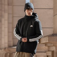 阿迪达斯男棉羽棉服 JY8303