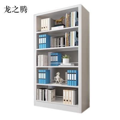 龙之腾钢制书架置物架图书馆单双面书店阅览室货架档案架资料架双面一列一