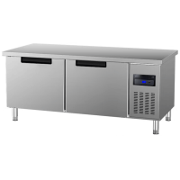 猛世 冰柜 MS-LC1560 双门 213L 无级 电子控温 银色 直冷 0401012241&&