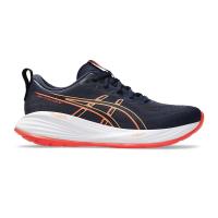 ASICS跑步鞋男舒适缓震透气性好动态响应轻便耐磨深蓝色配色