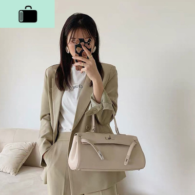 大容量铂金包女包2020新款凯莉网红安娜同款手提腋下通勤包大包包NEW LAKE女士单肩包