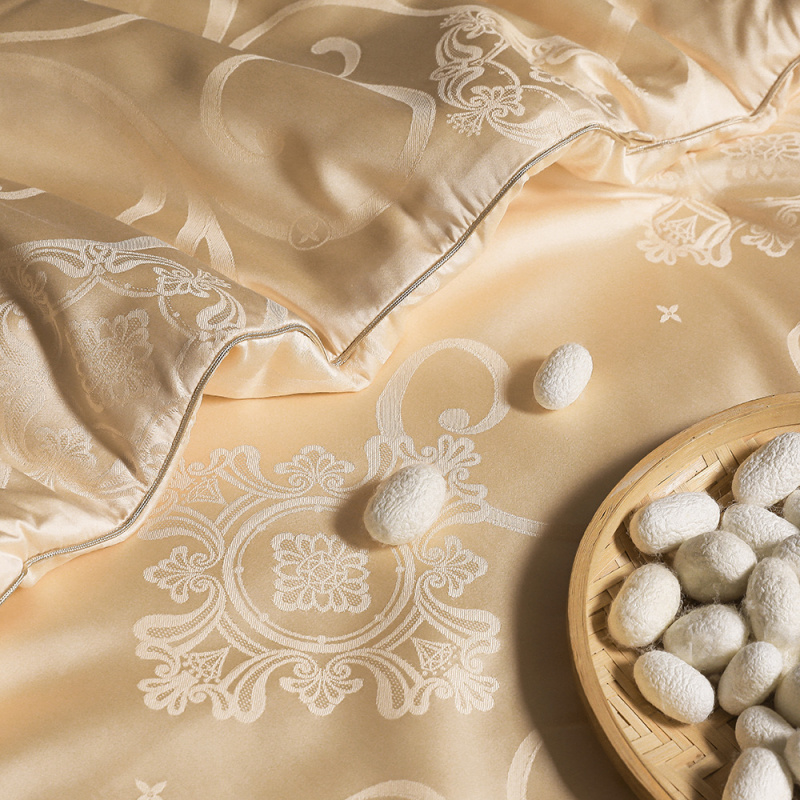 高档酒店同款金蚕丝大豆被贴身柔软不跑被双人美颜被芯送人乔迁