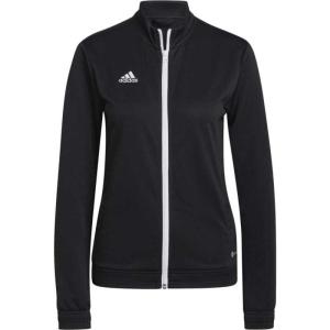 阿迪达斯(adidas)女士运动夹克时尚防风透气轻便外套适合户外活动 black(black_/_white) S