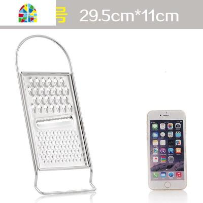 不锈钢多功能切菜器切片器刨丝器胡萝卜擦丝器削皮器刮皮 FENGHOU 大号多用刨