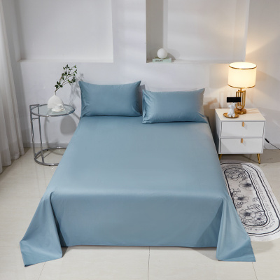 天山柔全棉13376斜纹纯色单品床单