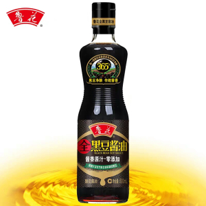 鲁花 全黑豆原汁500ml/黑豆味极鲜500ml/500ml*2 酱香酱油