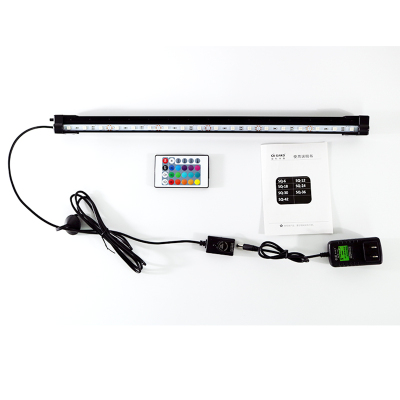 gako遥控七彩变色气泡灯 鱼缸灯led灯防水增氧潜水灯照明鱼缸彩灯