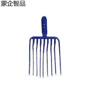 蒙企智品九齿钢叉(不含木柄)M6/个