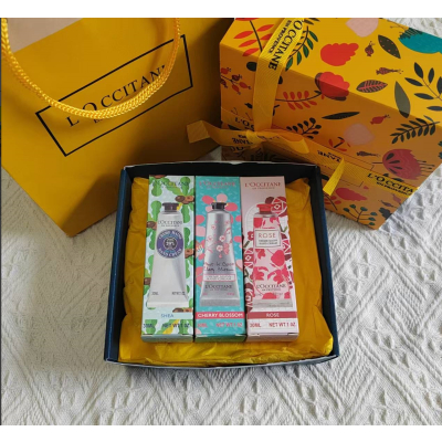 欧舒丹护手霜3支装