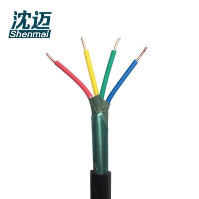 沈迈 铜芯铠装电缆 ZR-KVV22-450/750V-4*1.5平方 /米