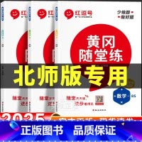 6册[北师大版]数学+[人教版]语文/英语|随堂练+同步试卷 六年级上 [正版]2025春新版北师大版数学同步练习册小学