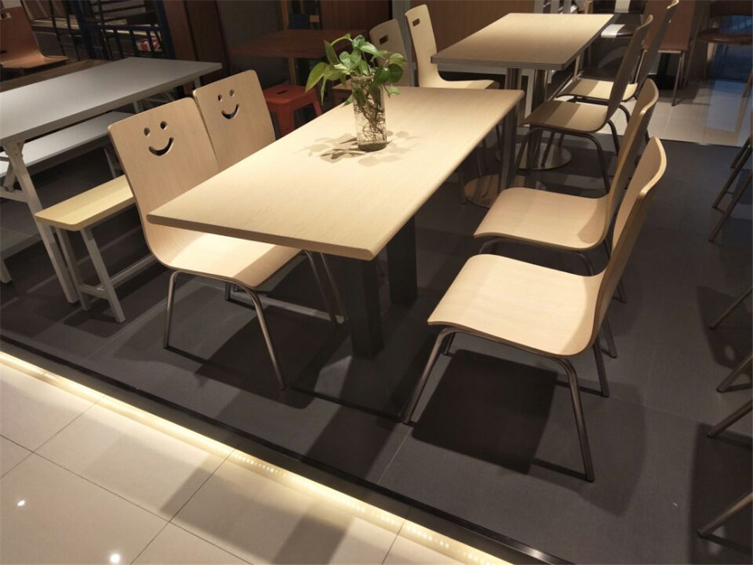 徽格 简约餐桌椅 食堂餐桌椅