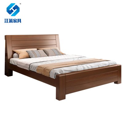 江莱新中式实木床1500*2000*420mm/JL-C11/张