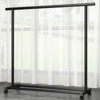 [补贴10%]晾衣架落地家用卧室挂衣服折叠单杆简易室内宿舍移动晒凉衣帽架子