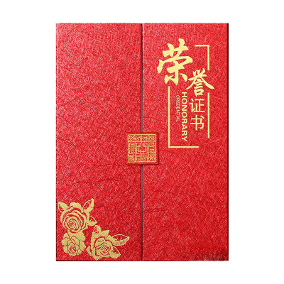 振之宏 证书 8开 个