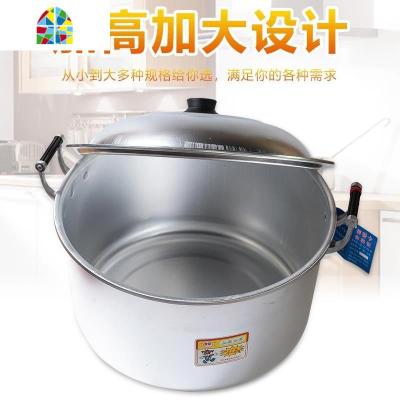 金喜铝锅老式家用加厚汤锅大容量加深烧水锅商用煮水锅纯铝制锑锅 FENGHOU 28CM加高加厚铝汤锅8升