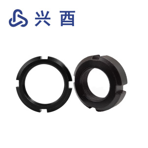 兴酉 4.8级开槽圆螺母正牙 M110*2(1个) 袋