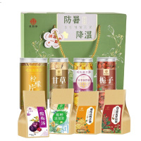 谯韵堂 夏日清凉 防暑降温套装E200 930克/盒