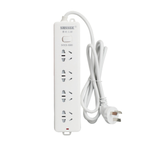 赛时工控(SHSSGK) SKSC8-6860 四位5孔 移动式排插 (单位:个) 白