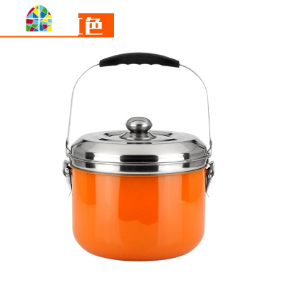 免火再煮锅不锈钢焖烧锅节能锅大容量汤蒸锅煮粥锅家用保温锅炖锅 FENGHOU 新款豪华加厚9L(黄龙凤呈祥)