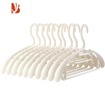 三维工匠护衣衣架防肩角家用挂衣服架子加厚加粗加大晾衣挂防滑衣撑子