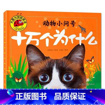 动物小问号 [正版]大图大字我爱读十万个为什么自然动物身体交通工具小问号故事绘本彩图注音儿童百科全书幼儿园一二三年级科普