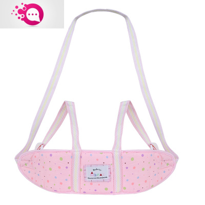 敬平宝宝学步带婴幼儿童学走路透气防勒防摔牵引小孩学步绳夏季婴童防丢带粉色圆点儿童防丢包