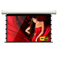 经科JK电动遥控拉线投影幕布M3-FI/300s拉绳玻纤幕白幕106寸16:9