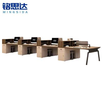 铭思达屏风工位5.6米八人张