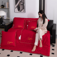 时尚简约棉抱枕被高端头枕车用二合一抱枕被纯棉新款